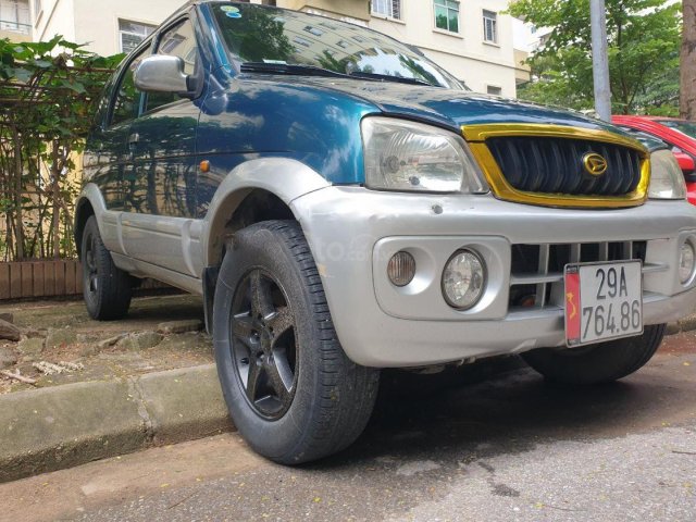 Bán Daihatsu Terios năm 2003, màu xanh lục xe gia đình, giá 159tr