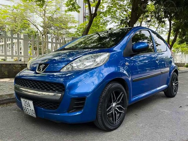 Bán Peugeot 107 1.0 AT đời 2009, màu xanh lam, nhập khẩu nguyên chiếc  