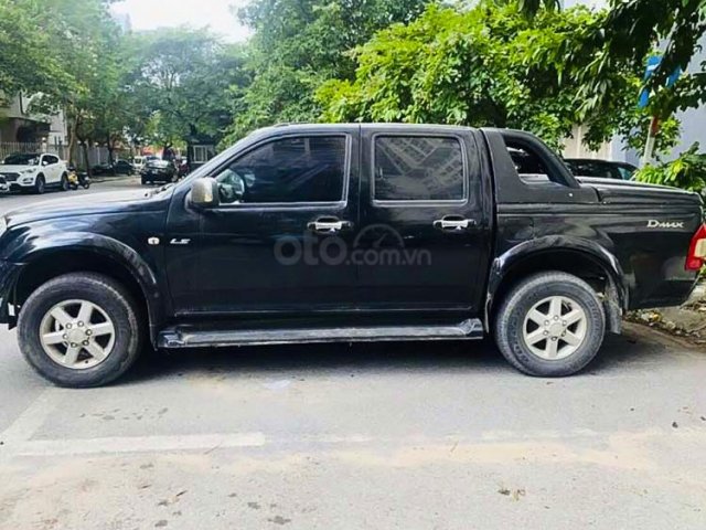 Cần bán xe Isuzu Dmax LS 3.0 4x4 MT 2007, màu đen còn mới, giá chỉ 192 triệuIsuzu Dm 