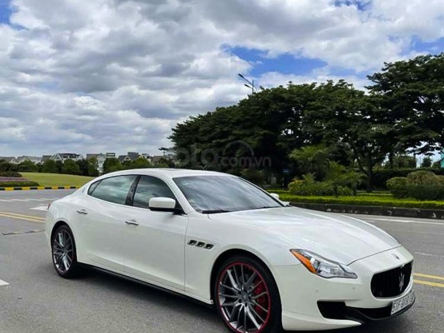 Cần bán Maserati Quattroporte 3.0 V6 đời 2015, màu trắng, xe nhập còn mới0