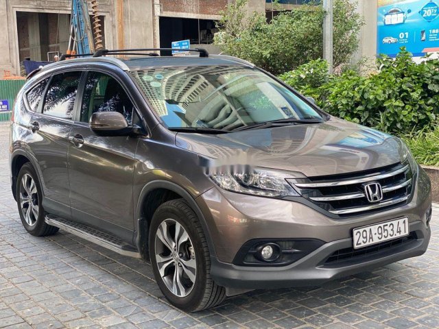 Cần bán gấp Honda CR V đời 2013, màu nâu chính chủ