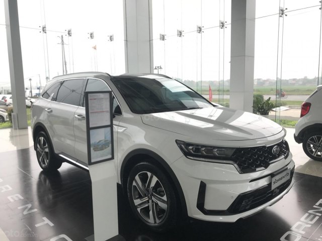 Giá Kia Sorento 2021, màu trắng