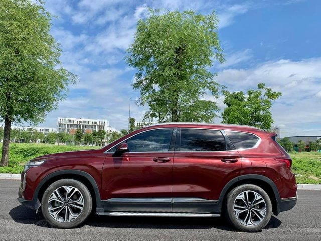 Cần bán lại xe Hyundai Santa Fe đời 2020, màu đỏ0