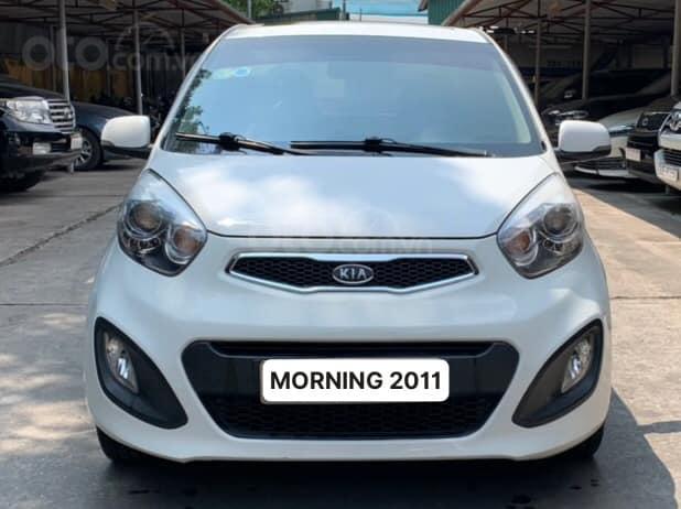 Xe Kia Morning sản xuất 2011, màu trắng, nhập khẩu0