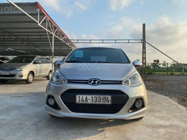 Bán Hyundai Grand i10 sản xuất 2017, màu bạc, nhập khẩu số tự động giá cạnh tranh0