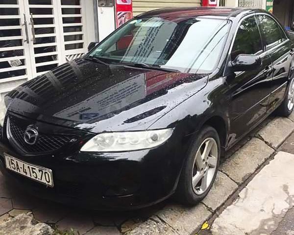 Bán Mazda 6 2.0 MT năm sản xuất 2004, màu đen còn mới