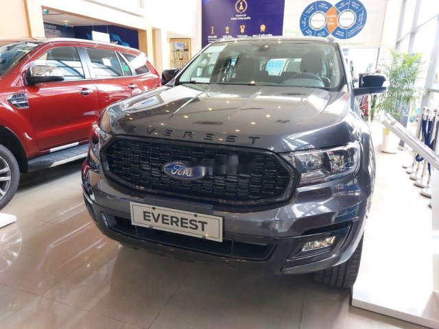 Bán Ford Everest Sport 4x2 AT 2.0 2021, màu xám, nhập khẩu nguyên chiếc