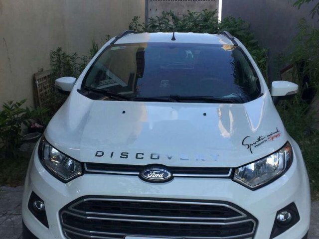 Bán xe Ford EcoSport đời 2015, màu trắng mới chạy 34000km, giá 355tr