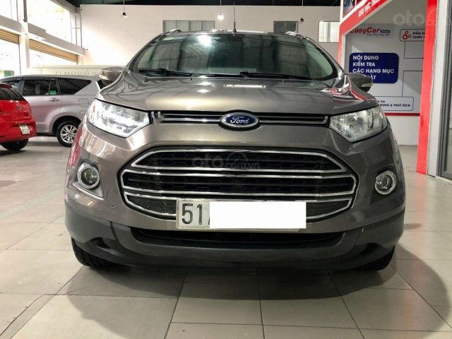 Cần bán Ford EcoSport 1.5 AT Titanium đời 2014, màu xám chính chủ