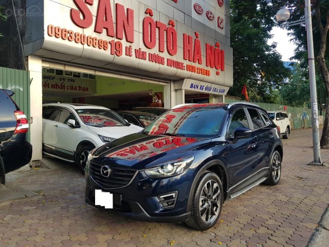 Sàn ô tô Hà Nội bán Mazda CX5 bản 2.5, sx 2017 màu xanh, xe tư nhân chính chủ đi rất giữ gìn