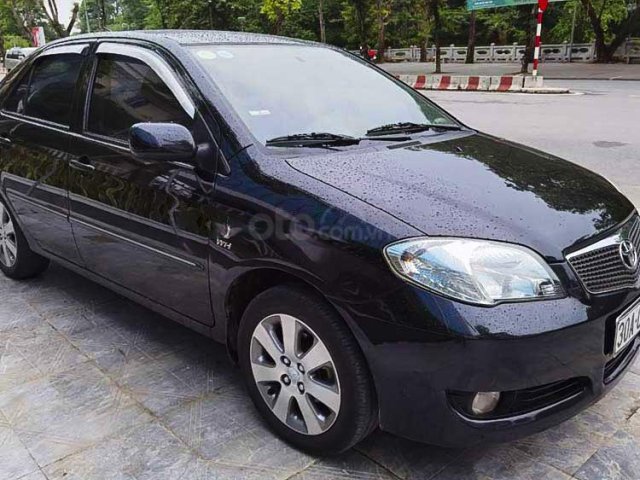 Cần bán Toyota Vios đời 2007, màu đen, nhập khẩu, giá tốt