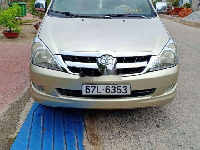 Bán Toyota Innova G năm sản xuất 2006, màu ghi vàng