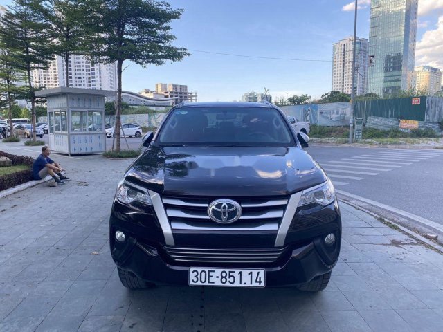 Bán Toyota Fortuner MT 2017, màu đen, xe nhập