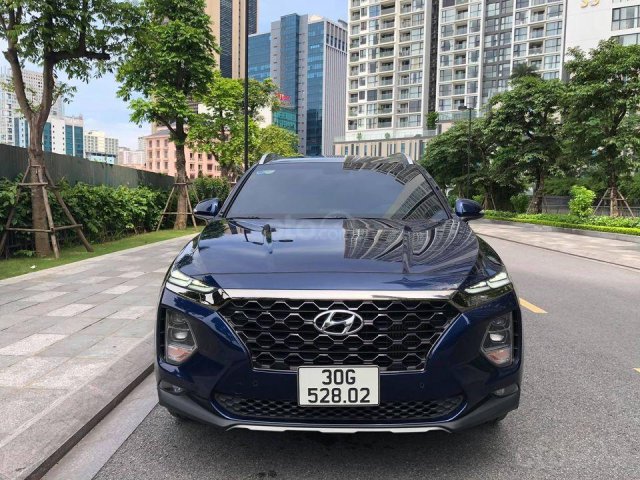 Bán Hyundai Santa Fe 2.2L Premium đời 2020, màu xanh lam