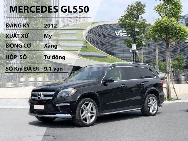 Bán Mercedes GL 550 sản xuất 2012, nhập khẩu nguyên chiếc còn mới