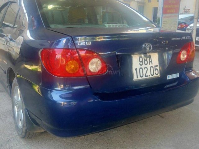 Cần bán xe Toyota Corolla Altis sản xuất 2002, màu xanh lam  0