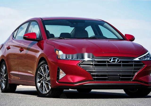 Cần bán xe Hyundai Elantra 1.6 AT năm sản xuất 2021, màu đỏ, giá chỉ 635 triệu