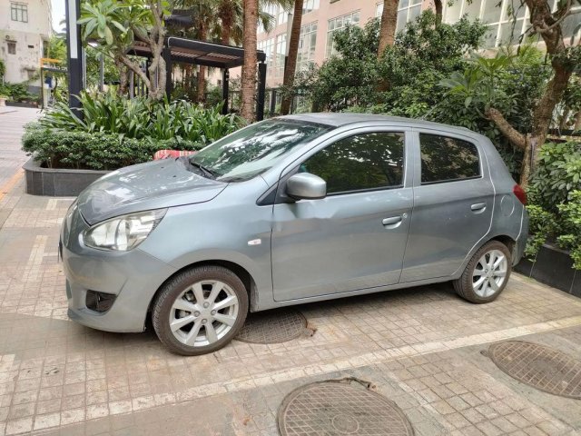 Cần bán xe Mitsubishi Mirage đời 2015, màu xanh lam, nhập khẩu 