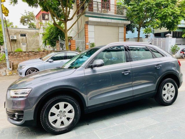 Audi Q3 2014 cực mới, màu xám lông chuột, đẹp từng milimet0