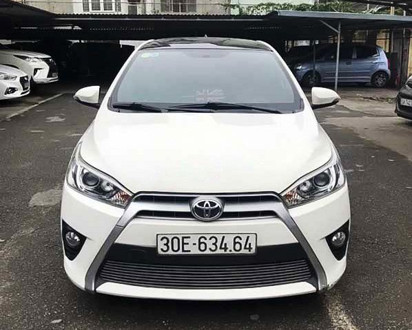 Bán Toyota Yaris G đời 2015, màu trắng, nhập khẩu còn mới