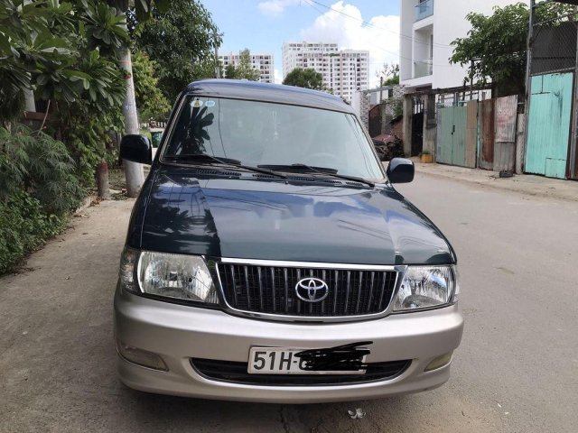 Bán Toyota Zace GL đời 2004, màu xanh lam xe gia đình, 198tr0