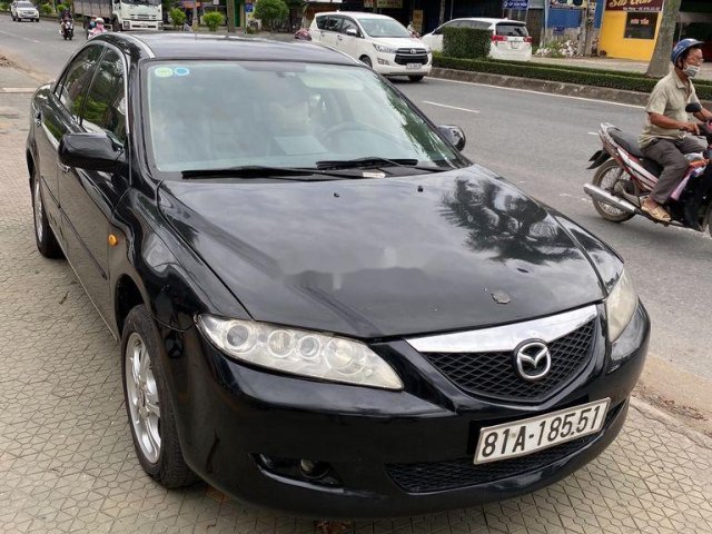 Bán Mazda 6 đời 2003, màu đen, nhập khẩu, giá 170tr