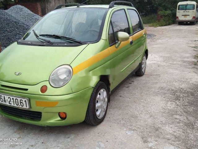 Cần bán gấp Daewoo Matiz 2003, màu xanh, số sàn, 52tr0