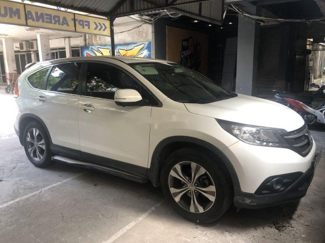 Bán ô tô Honda CR V sản xuất năm 2014, màu trắng0