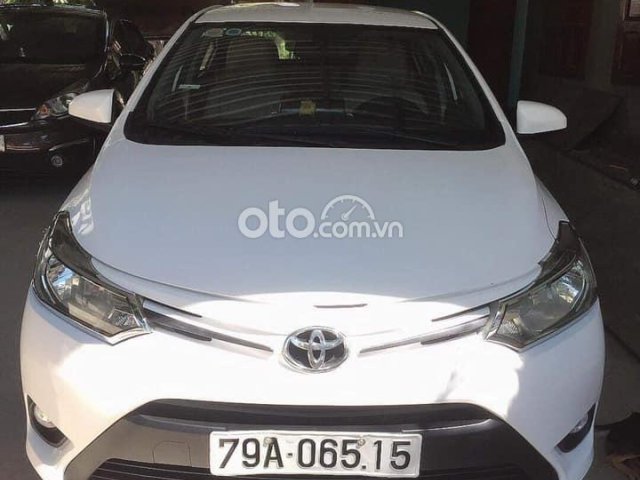 Bán ô tô Toyota Vios đời 2014, màu trắng số sàn0