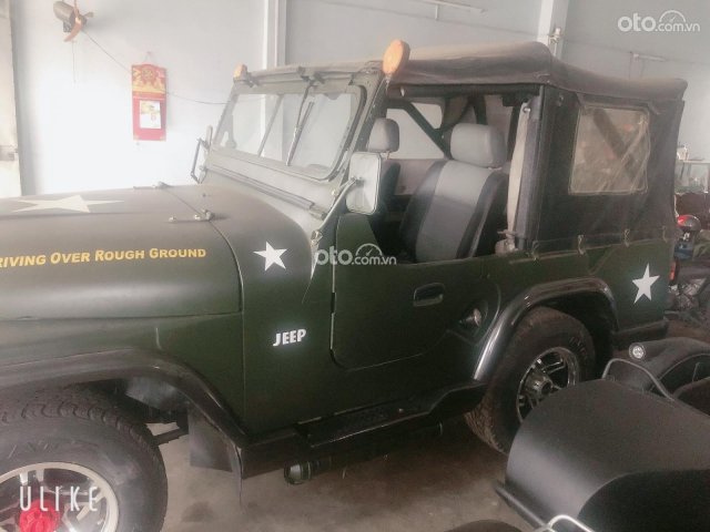 Xe Jeep CJ5 máy dầu Isuzu, đời 19800