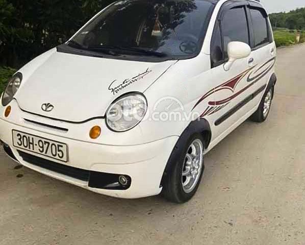 Cần bán gấp Daewoo Matiz năm 2007, màu trắng còn mới, giá tốt