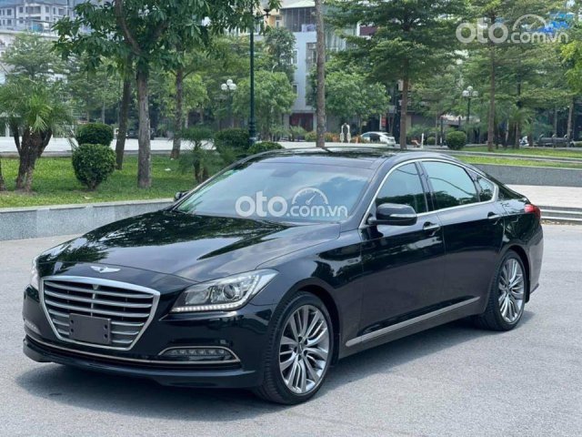 Cần bán xe Hyundai Genesis năm 2016, màu đen, nhập khẩu số tự động0