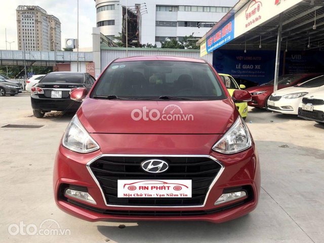 Bán xe Hyundai Grand i10 1.2AT đời 2019, màu đỏ như mới0