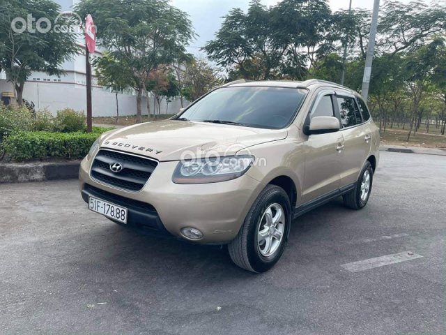 Bán xe Hyundai Santafe 2008 chính chủ màu vàng cát