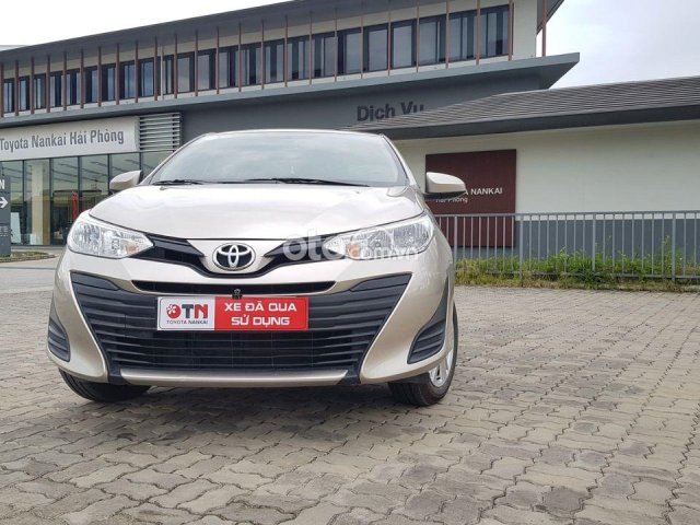 Bán Toyota Vios năm sản xuất 2019, màu ghi vàng0