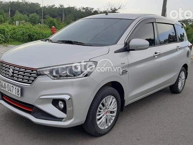 Cần bán lại xe Suzuki Ertiga đời 2019, màu bạc, nhập khẩu còn mới, giá 455tr0