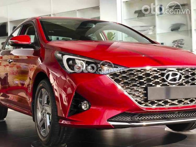 Bán ô tô Hyundai Accent 1.4 AT năm 2021, màu đỏ, 542 triệu