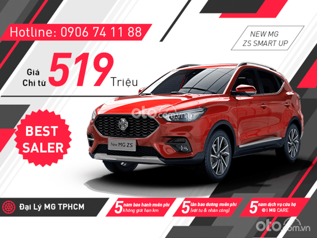 Bán ô tô MG ZS Comfort năm 2021, màu đỏ, nhập khẩu nguyên chiếc