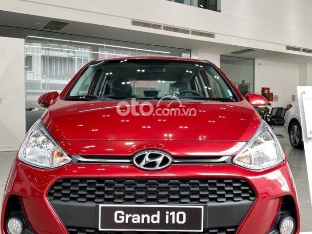 Cần bán Hyundai Grand i10 đời 2021, màu đỏ - Trả trước chỉ từ 120.000.000Đ nhận xe ngay0