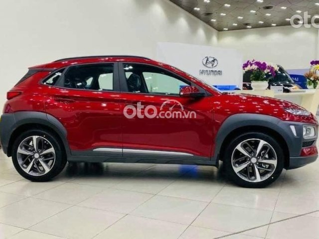 Bán xe Hyundai Kona 2021, màu đỏ - Trả trước 230 triệu nhận xe0