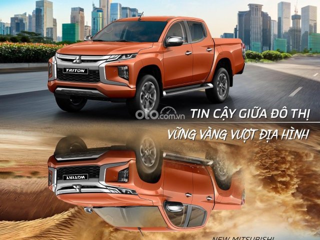 Bán xe Mitsubishi Triton 4x4 AT Premium sản xuất năm 2021, màu nâu0