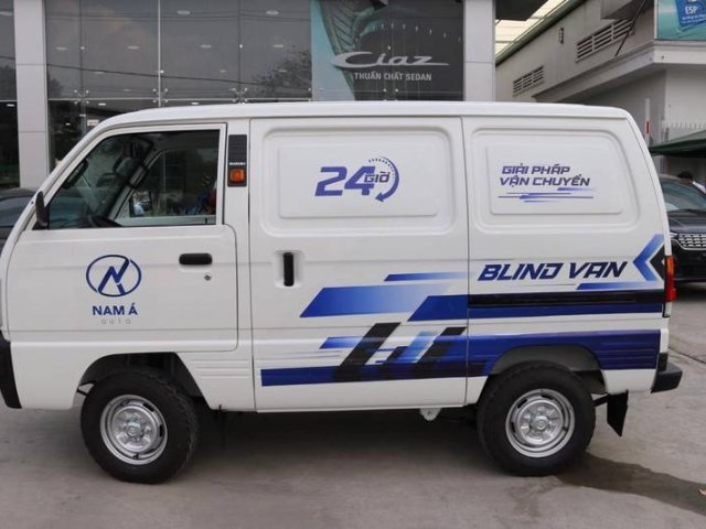 Cần bán Suzuki Blind Van sản xuất 2021, màu trắng, nhập khẩu0