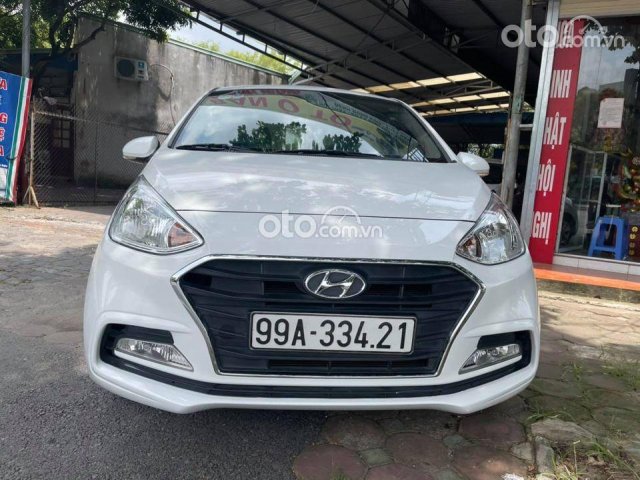 Bán Hyundai Grand i10 1.2 MT 2019 bản sedan màu trắng