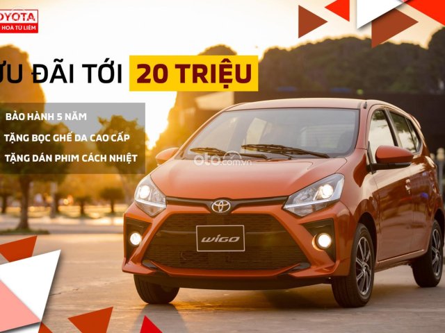 Xe Toyota Wigo sản xuất năm 2021, nhập khẩu