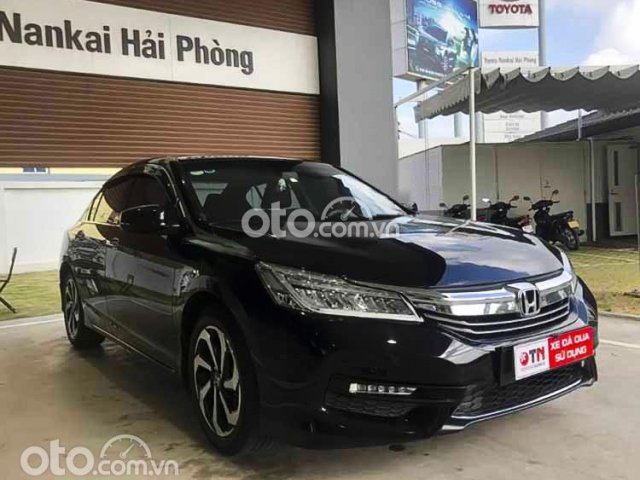 Cần bán Honda Accord 2.4 AT sản xuất năm 2018, màu đen, xe nhập  0