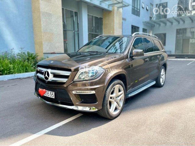 Bán Mercedes GL 500 AMG đời 2015, màu nâu, nhập khẩu0