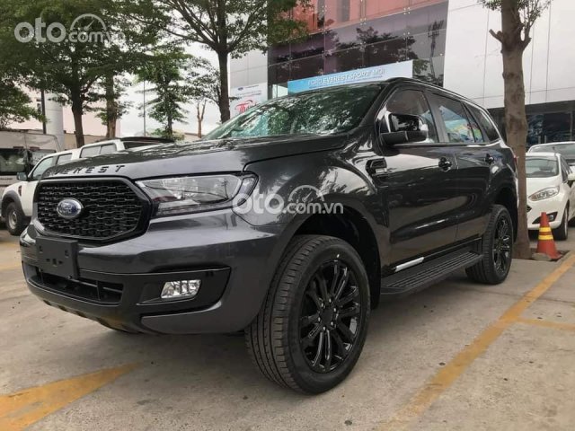 Ford Everest 2.0 AT 4x2 màu xám 2021, giao xe tận nhà, giá 1.181 tỷ, hỗ trợ trả góp lên đến 80%