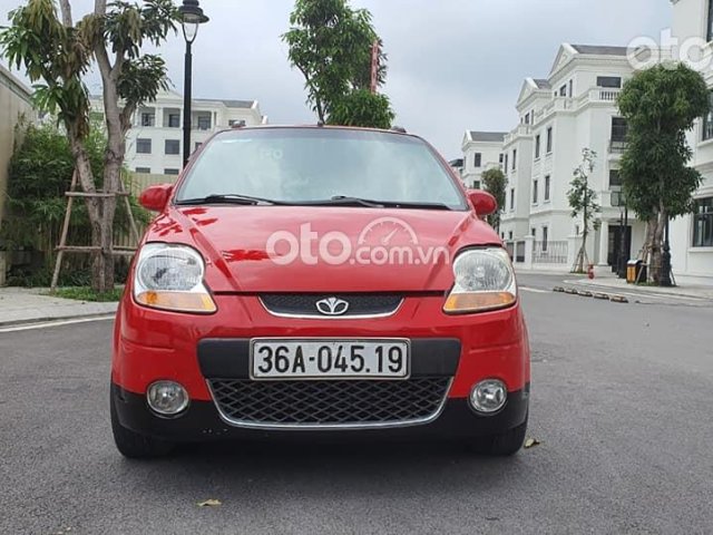 Cần bán gấp Daewoo Matiz đời 2008, màu đỏ, nhập khẩu số tự động