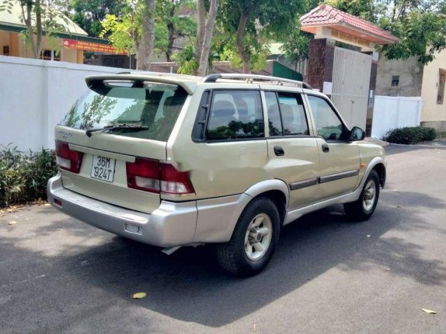 Cần bán lại xe Ssangyong Musso đời 2003, màu vàng, nhập khẩu  0