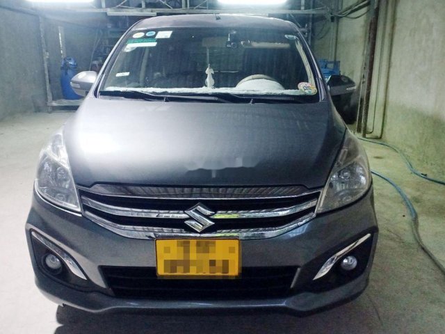 Bán Suzuki Ertiga sản xuất 2017, màu xám, xe nhập xe gia đình 0